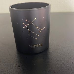 Gemini Cup/Glass container/candle holder